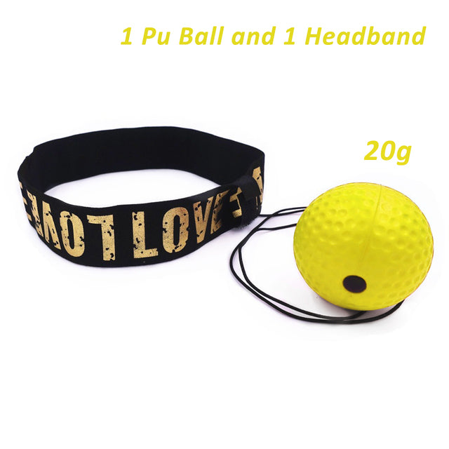 boxing reflex ball headband