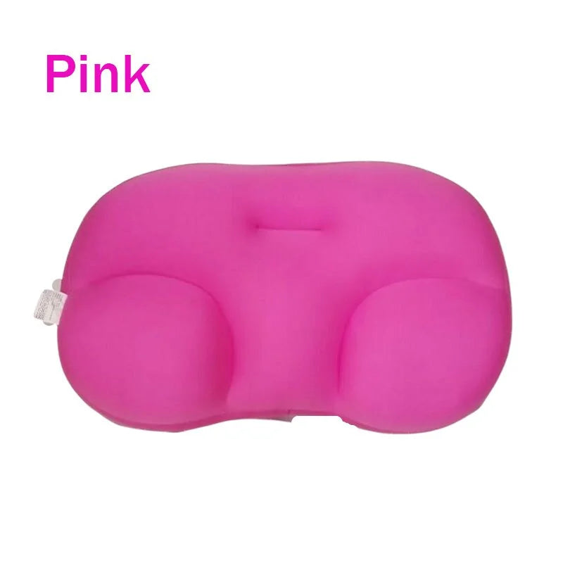 3D Neck Micro Airball Pillow: Deep Sleep Head Rest Cushion with Washable Pillowcase