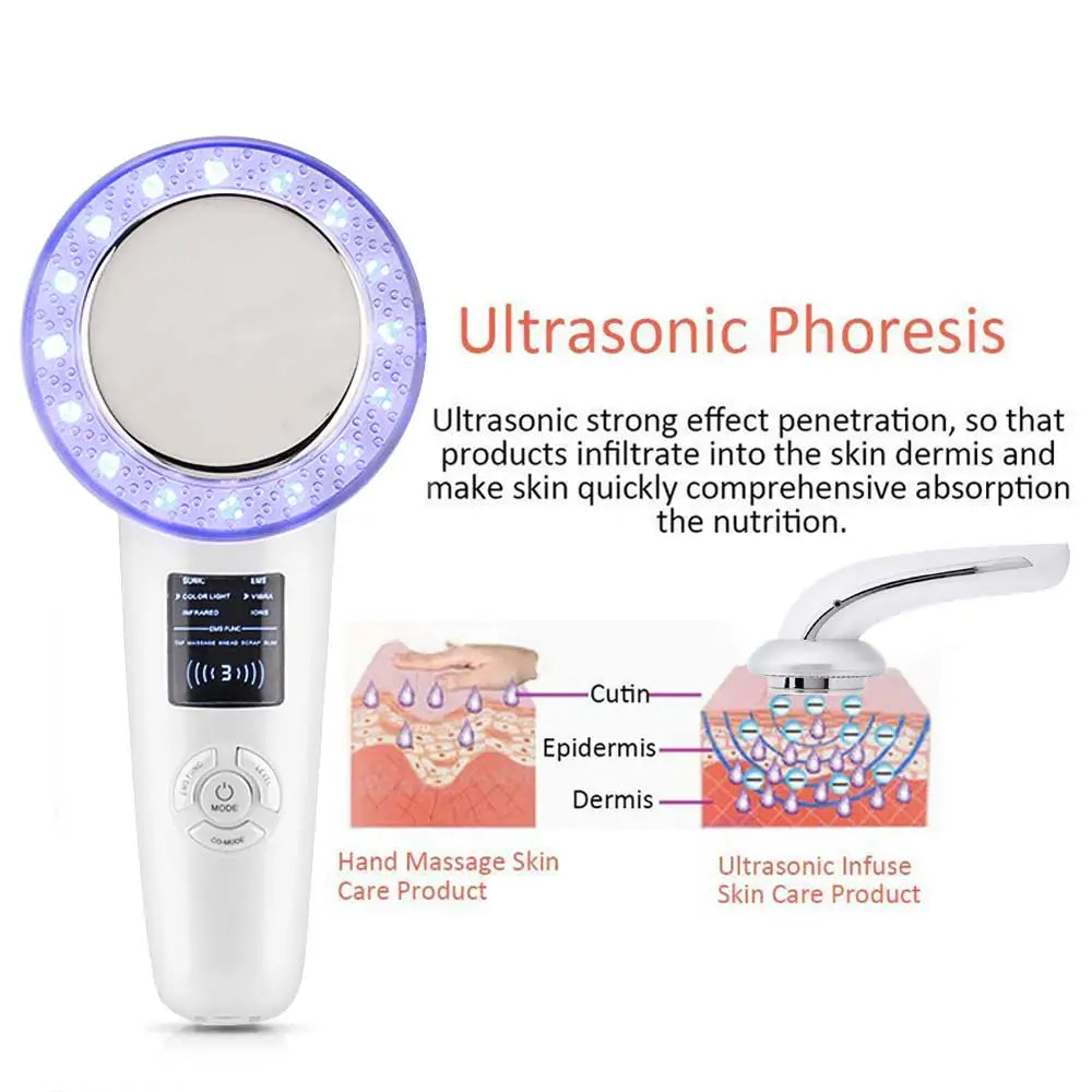 3-in-1 EMS Body Slimming Massager: RF Ultrasonic Cavitation & Anti-Cellulite Fat Burner