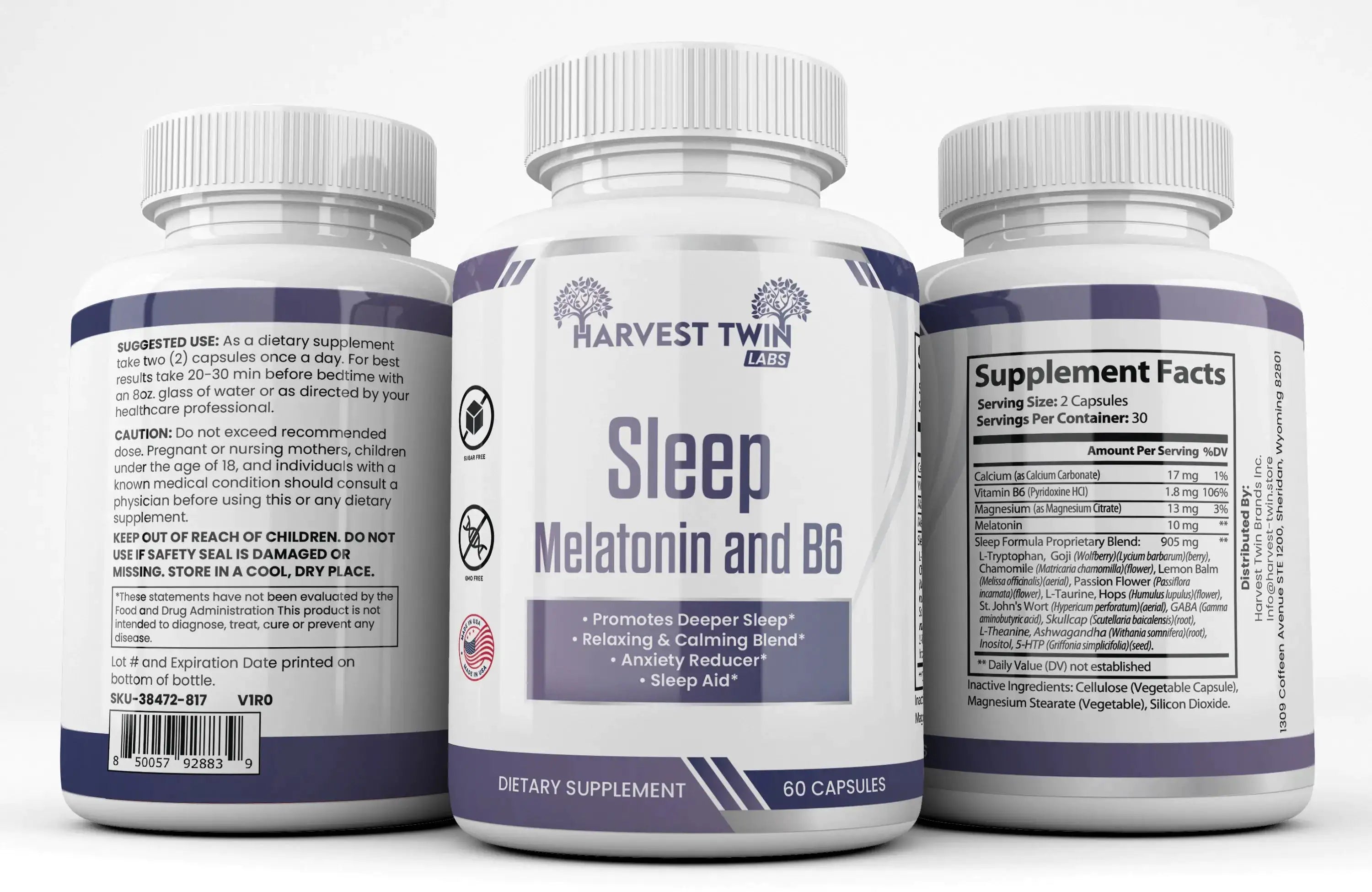 how to use melatonin as a sleep aid: Sleep Formula promotes a deeper, more restful sleep, allowing you to wake up feeling refreshed. Its blend of Melatonin, L-Tryptophan, 5-HTP, Chamomile, Goji, Ashwagandha, Magnesium and B6, helps you fall asleep faster and maintain consistent sleep patterns, so you can stay at your best.