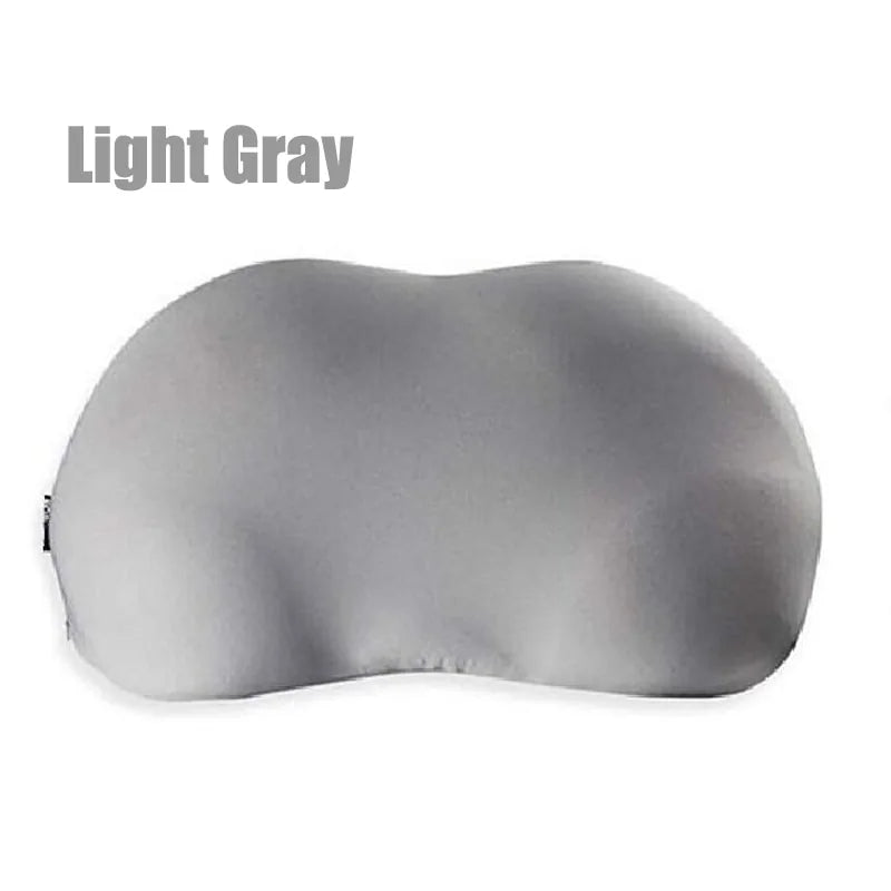 3D Neck Micro Airball Pillow: Deep Sleep Head Rest Cushion with Washable Pillowcase