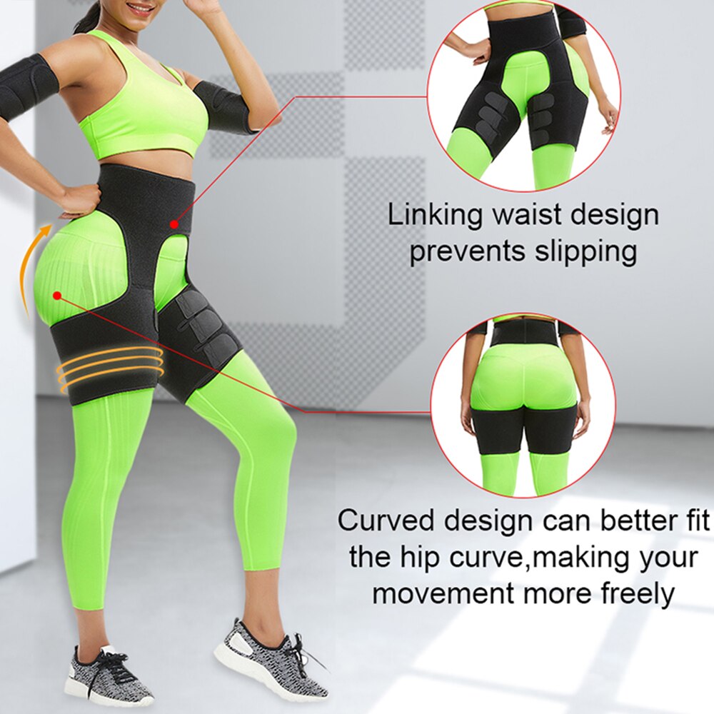 Waist trainer thigh trimmer