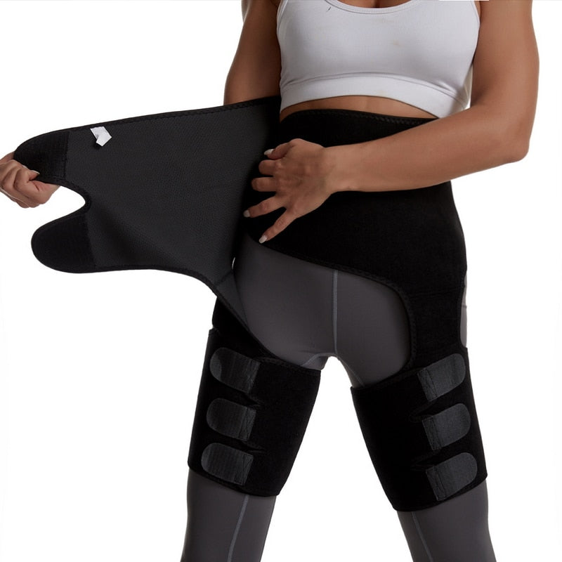 Waist trainer thigh trimmer