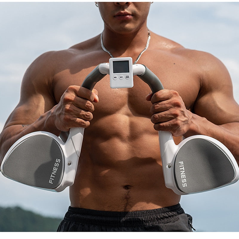 The Timing Shelf Fitness Trainer is a versatile piece of equipment that is perfect for people who want to improve their fitness and strengthen their bodies. The device can be used for a variety of different exercises, such as push-ups, sit-ups, and crunches.