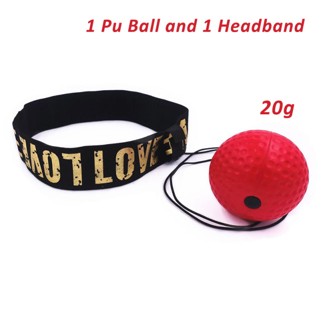 boxing reflex ball headband