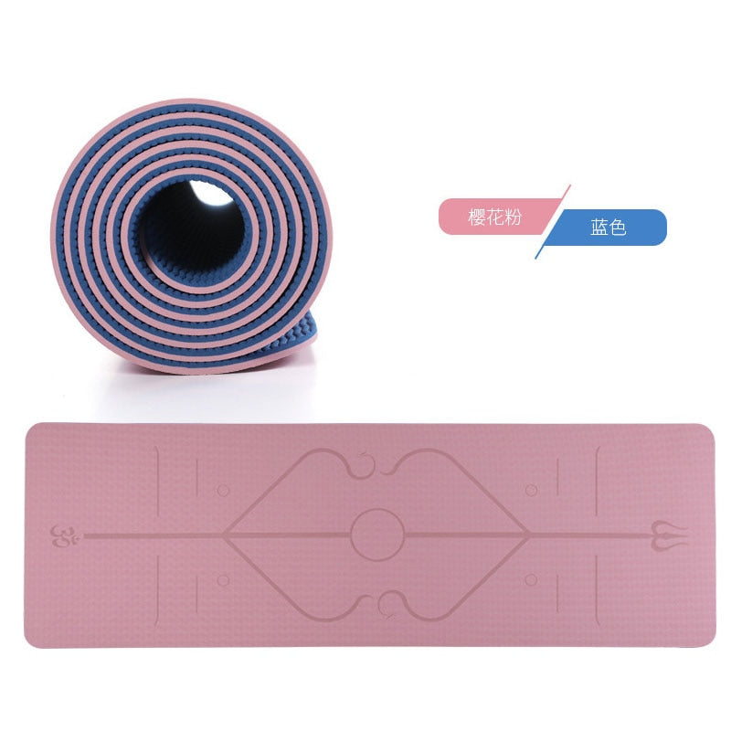 Body Aligning Yoga Mat