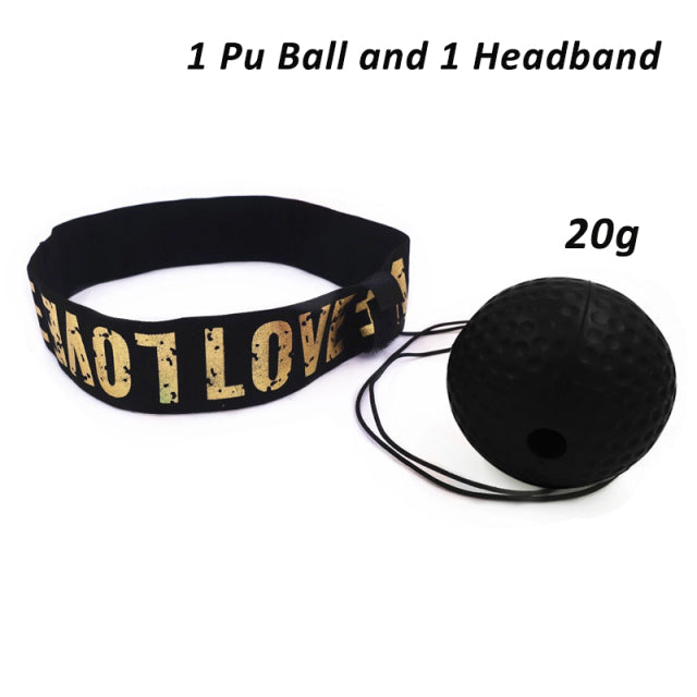 boxing reflex ball headband