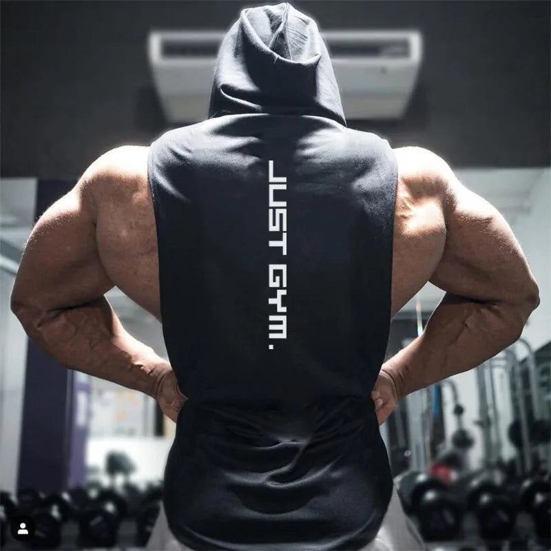 hooded workout tank Introducing our "Gym Hoodies Tank Top" – the ultimate fusion of style and performance for your gym sessions! Get ready to unleash your inner fitness fanatic