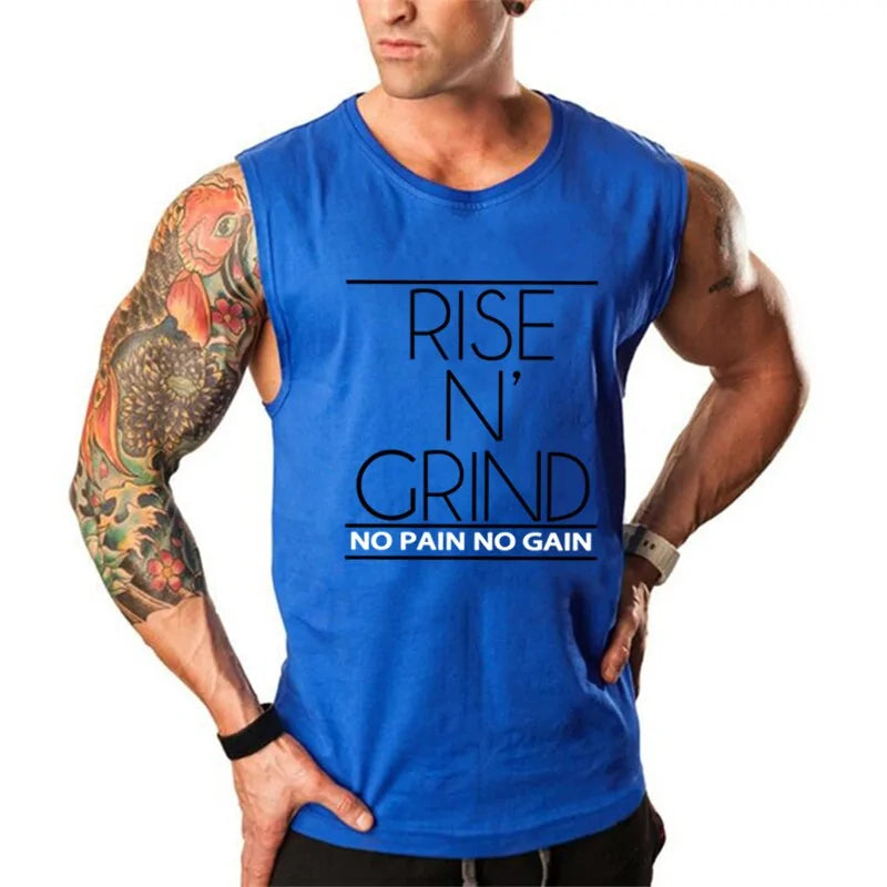 Rise N Grind Cotton Gym Tank